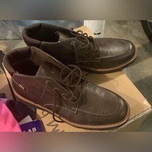 Men’s size 12M Dr. Scholls brown boots BRAND NEW NEVER WORN